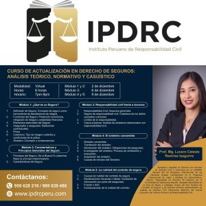 Curso de actualización en derechos de seguros: Análisis teórico, Normativo y Casuístico