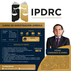 Curso de investigación jurídica
